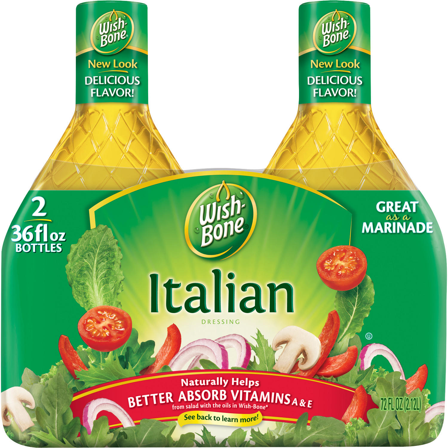 Wish-Bone Italian Dressing (36 oz., 2 pk.)