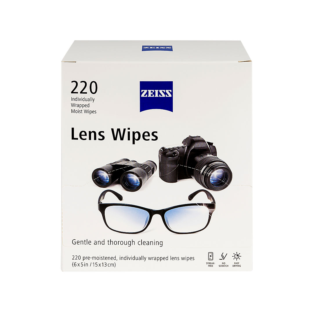 ZEISS Lens Wipes, 220 ct.