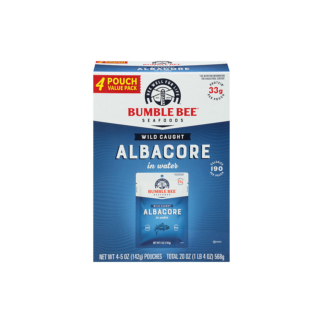 Bumble Bee Premium Albacore Tuna in Water, 4 pk./5 oz.