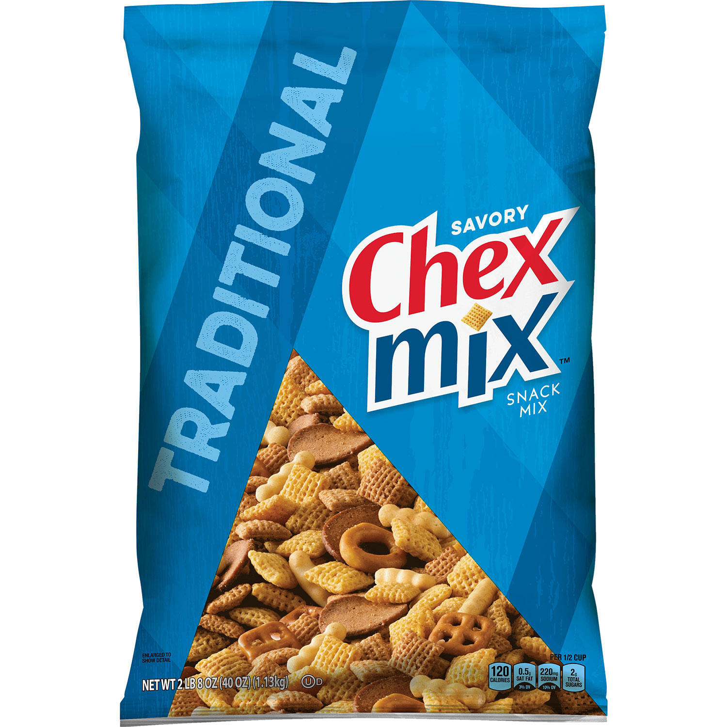 Chex Mix Traditional Savory Snack Mix (40 oz.)