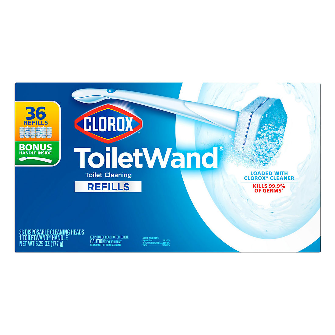 Clorox Toiletwand with 36 Disposable Cleaning Heads