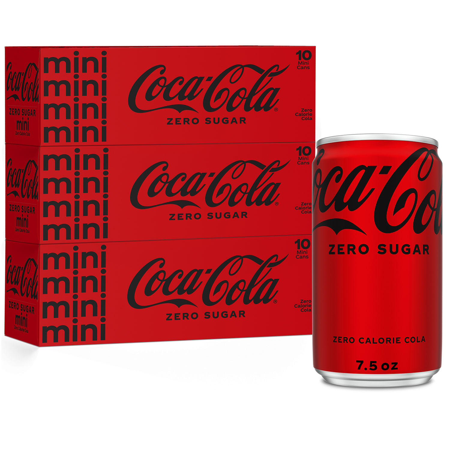 Coca-Cola Zero Sugar Mini Cans (7.5 fl. oz., 30 pk.)