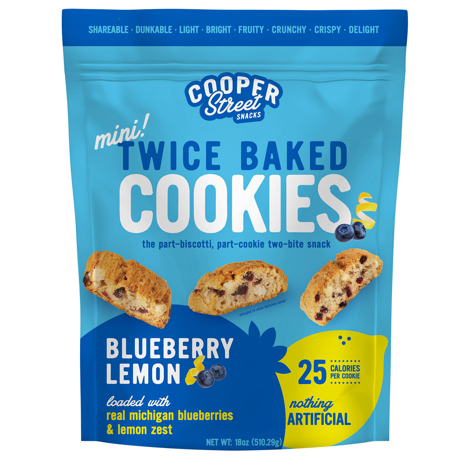 Cooper Street Blueberry Lemon Cookies (18 oz.)