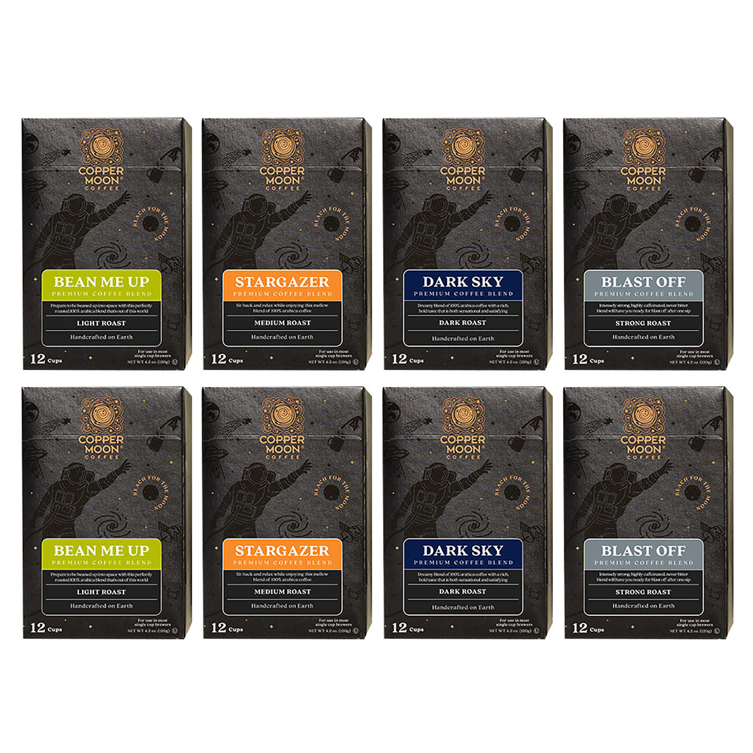 Copper Moon Coffee Single-Serve Cups, Discovery Pack (96 ct.)
