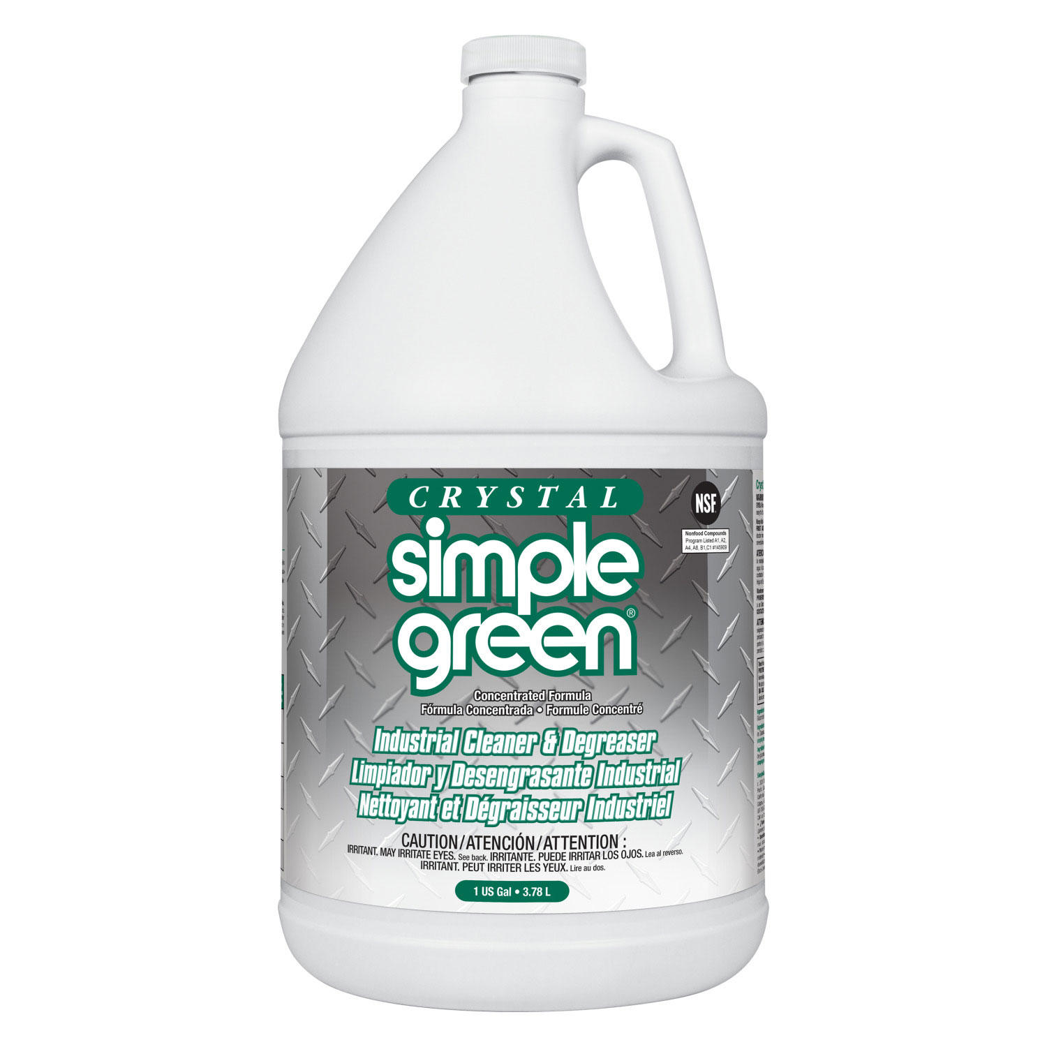 Crystal Simple Green Industrial Cleaner and Degreaser (128 oz.)