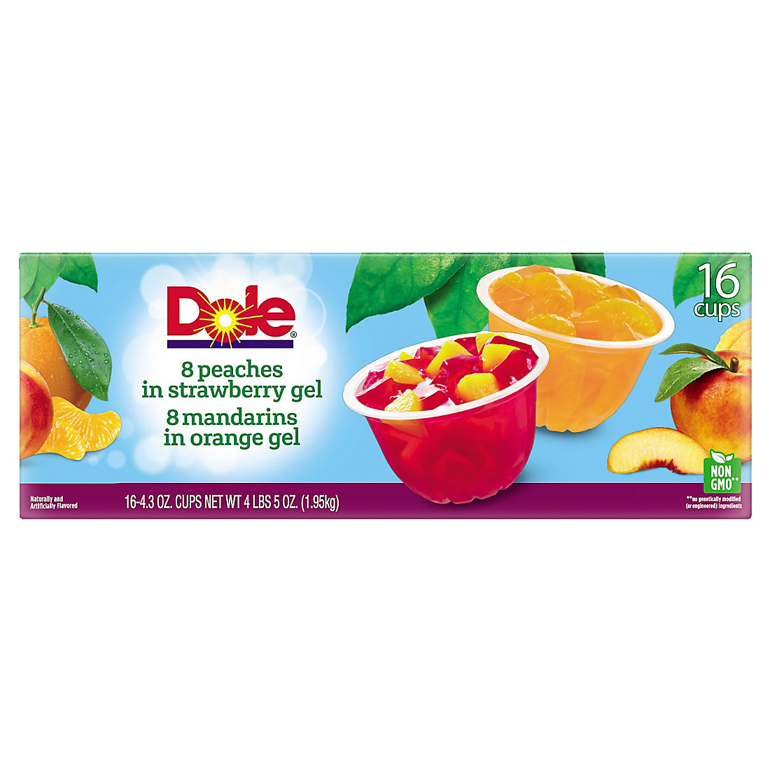 Dole Fruit in Gel Cups Variety Pack, 16 pk./4.3 oz.