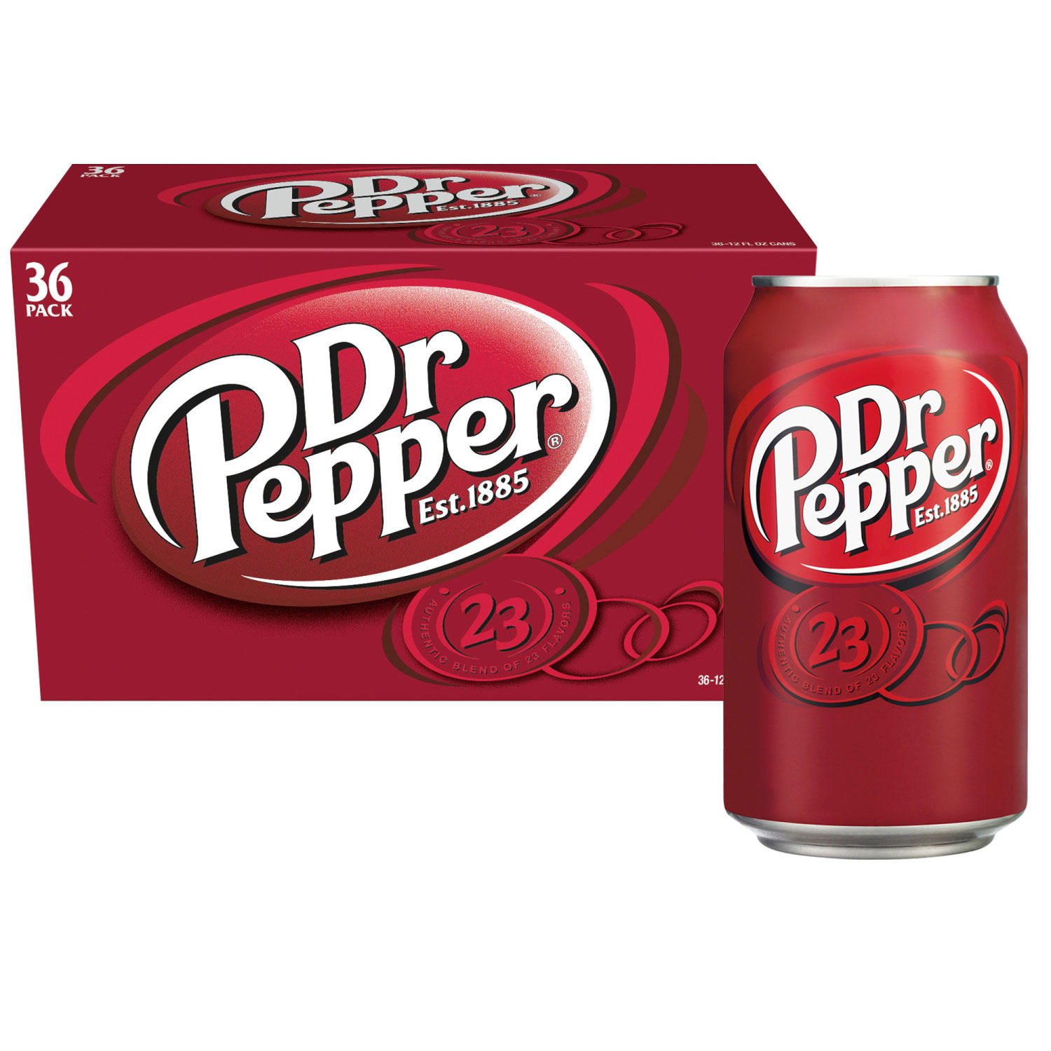 Dr Pepper Soda (12 fl. oz. cans, 36 pk.)