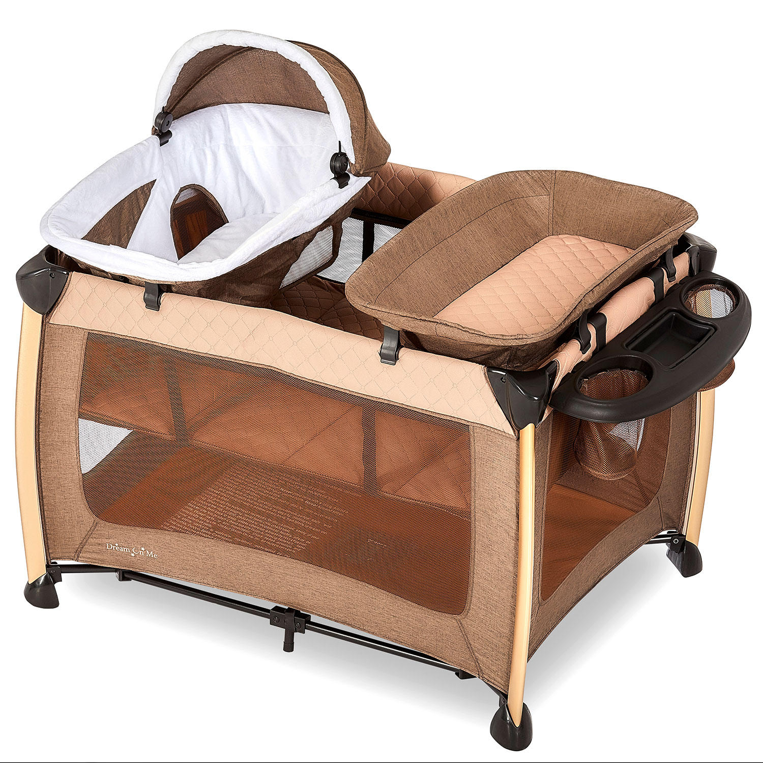 Dream On Me Princeton Deluxe Nap 'N Pack Playard (Choose Your Color)